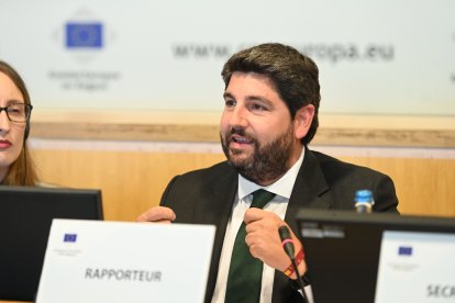 El presidente de la Región de Murcia, Fernando López Miras.