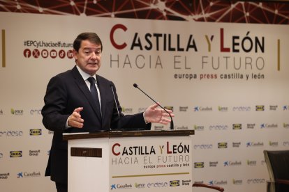 El presidente de la Junta de Castilla y León, Alfonso Fernández Mañueco.