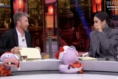 Pablo Motos y Cristina Pedroche en "El Hormiguero".