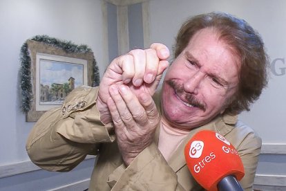 Edmundo Arrocet, este pasado 13 de diciembre en Madrid.