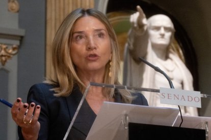 La portavoz del PP en el Senado, Alicia García
