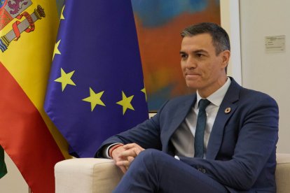 El presidente del Gobierno, Pedro Sánchez