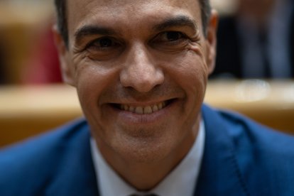 El presidente del Gobierno, Pedro Sánchez