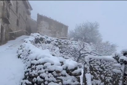 Nieve en el interior de Castellón