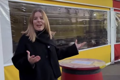La diputada del PP, Elisa Vigil, en Casa Pepe