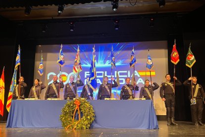 Acto de la Policía Nacional
