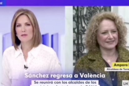 Silvia Intxaurrondo entrevista a Amparo Folgado, alcaldesa de Torrent