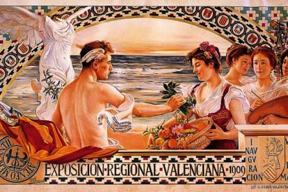 Cartel Exposición Regional de 1909