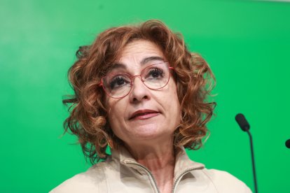 La vicepresidenta del Gobierno y secretaria general del PSOE-A, María Jesús Montero.
