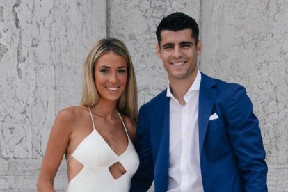 Álvaro Morata y Alice Campello publicaron recientemente una foto juntos