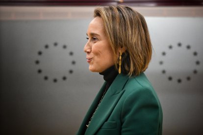 La secretaria general del PP, Cuca Gamarra