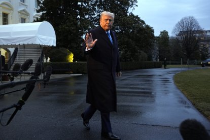 (Foto de ARCHIVO)
De momento, el presidentge de Estados Unidos, Donald Trump, está cumpliendo con casi todos los anuncios en materia económica que ha realizado. Veremos si después alguno de ellos se vuelve en su contra. 
Europa Press/Contacto/Yuri Gripas - Pool via CNP
31/1/2025