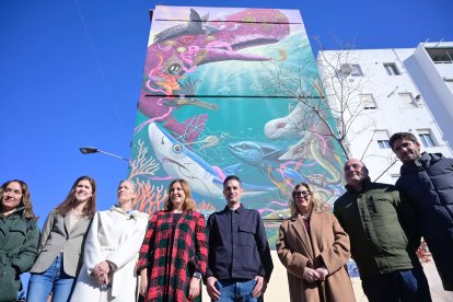 Prsentación del mural ‘Mediterraneus’ de Dulk