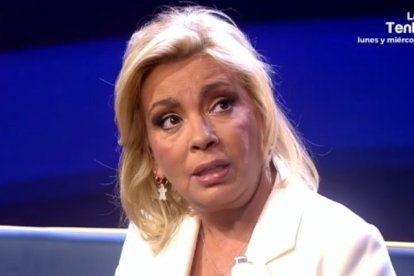 Archivo - Carmen Borrego en el plató de 'Gran Hermano Dúo'.