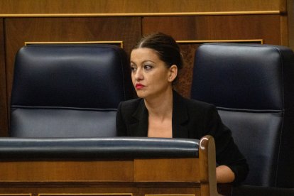 Archivo - La ministra de Juventud e Infancia, Sira Rego, durante una sesión de control, en el Congreso de los Diputados, a 12 de junio de 2024, en Madrid (España). Durante el pleno del Congreso, el líder del PP y el máximo dirigente de Vox han pedido al p.