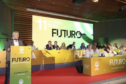Lorenzo Ramos en el Congreso Nacional de UPA.
