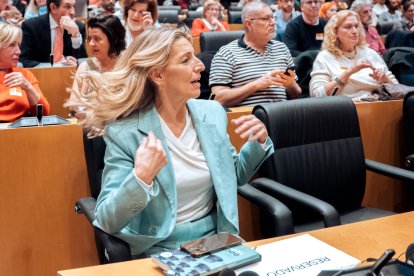 La vicepresidenta segunda y ministra de Trabajo y Economía Social, Yolanda Díaz.