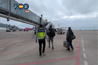 Imagen de la expulsión.