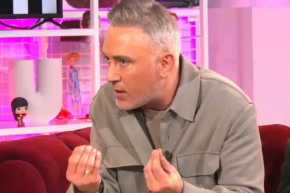 Kiko Hernández en el plató de "Ni que Fuéramos Shhh".