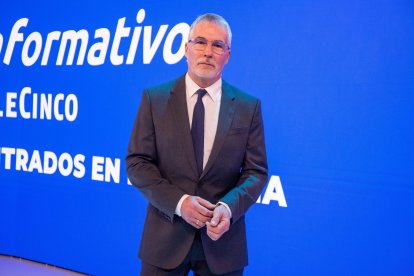El ya expresentador de Informativos Telecinco, David Cantero.