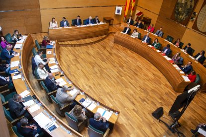 Imagen archivo del pleno de la Diputación de Valencia