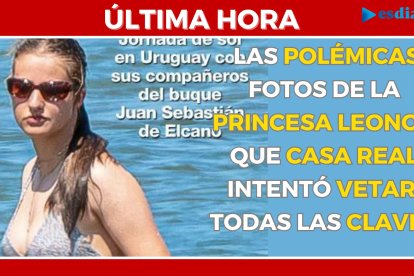 última hora Leonor