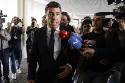 El presidente de la Comunidad Valenciana, Carlos Mazón.