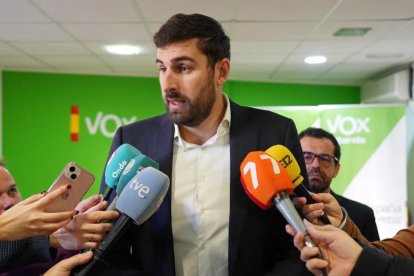 (Foto de ARCHIVO)
El presidente provincial de VOX en la Región de Murcia, José Ángel Antelo