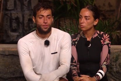 Montoya y Anita en "Supervivientes".