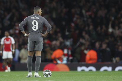 Kylian Mbappe, jugador del Real Madrid C.F.