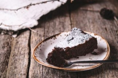 Pastel de chocolate sin harina