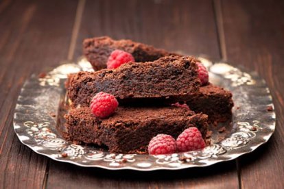 Pastel de chocolate sin harina