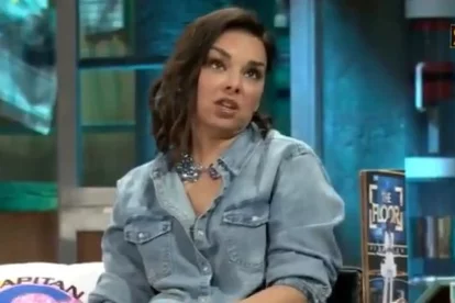 Chenoa en "La Revuelta" de David Broncano en TVE.