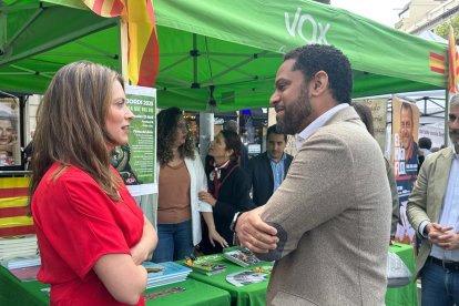 El secretario general de Vox y líder del partido en Catalunya, Ignacio Garriga.