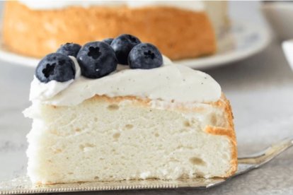 Pastel de ángel (Angel food cake):
