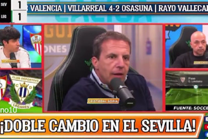 Cristóbal Soria en 'El Chiringuito'