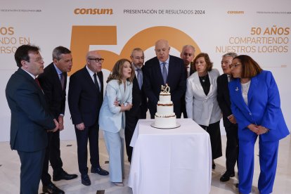 Presentación de los resultados de Consum