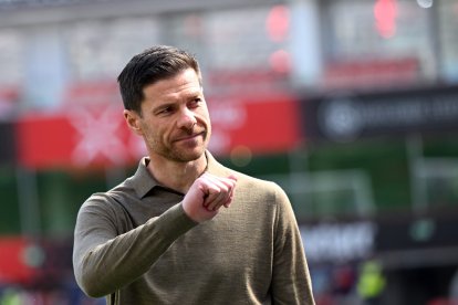 Xabi Alosno después de un partido