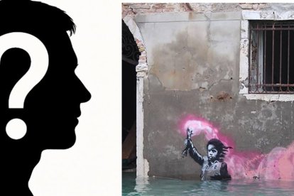 Una obra de Banksy