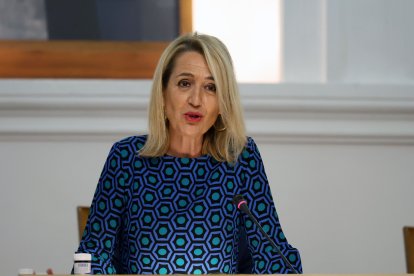 Archivo - Inés Cañizares durante el Debate del Estado de la Ciudad.