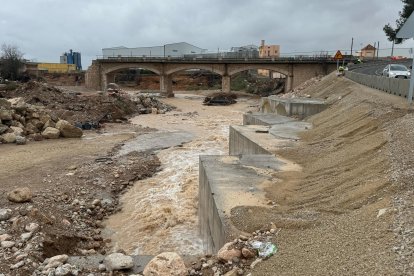 Barranco del Poyo junto a la CV-50, en el término municipal de Cheste