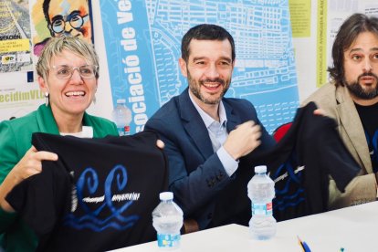 El ministro de Servicios Sociales, Pablo Bustinduy, en el Canbanyal