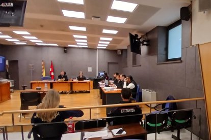 Juicio contra el acusado de matar a otro hombre en Bilbao en octubre de 2021.