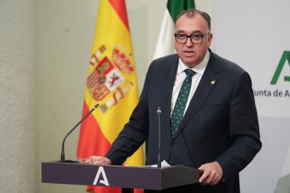 El consejero de Turismo y Andalucía Global, Arturo Bernal.
