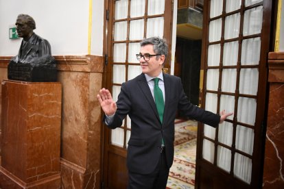 El ministro de la Presidencia y Justicia, Félix Bolaños