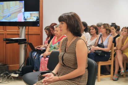 Archivo - Juana Rivas declara en el juicio por la presunta sustracción de sus hijos, en imagen de archivo.
