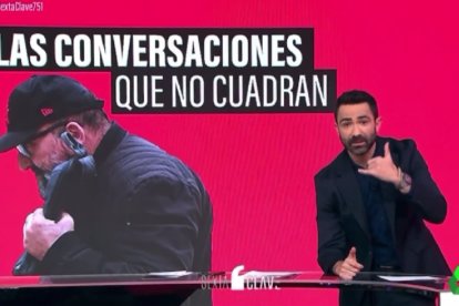 El presentador de 'laSexta Clave', Joaquín Castellón.