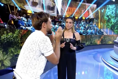 Montoya y Sandra Barneda como en los mejores tiempos de "La Isla de las Tentaciones".