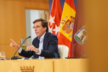 El alcalde de Madrid, José Luis Martínez-Almeida.