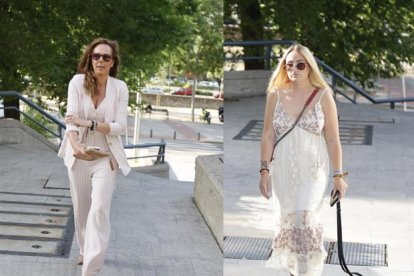 Rocío Carrasco y Rocío Flores.